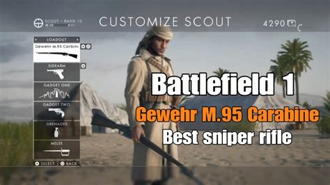 Gewehr M Carabine Best Sniper Rifle Battlefield Youtube