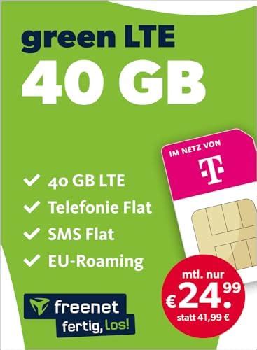 Klarmobil Allnet Flat 40 GB Handyvertrag 24 Monate Im Vodafone Netz