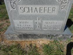 John Schaefer M Morial Find A Grave