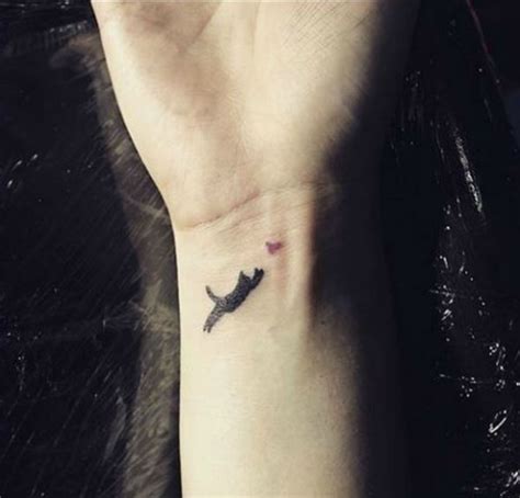 Cat Silhouette Tattoo