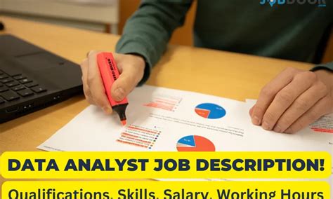 Data Analyst Job Description Qualifications Skills Salary Working Hours