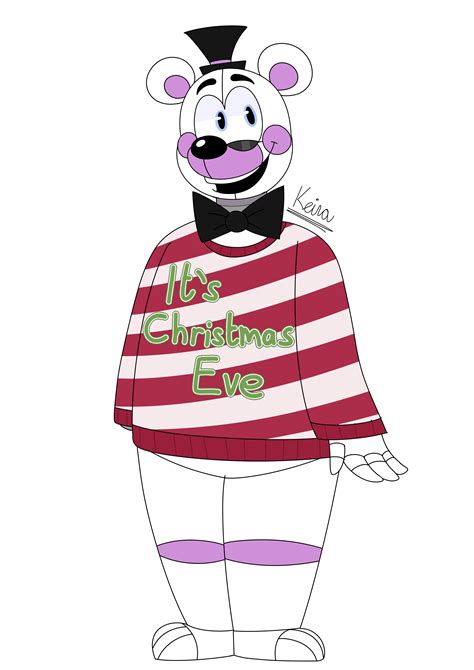 Funtime Freddy Wearing An Ugly Christmas Sweater Rfivenightsatfreddys