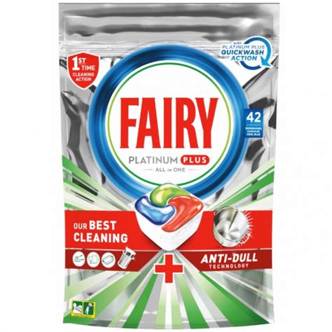 Fairy Platinum Plus Kapsułki Do Zmywarki Allinone 42 Szt