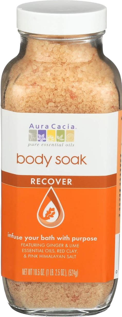 Aura Cacia Recover Body Soak 185 Oz Beauty And Personal Care