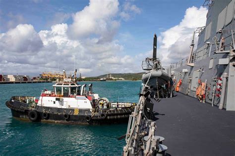 DVIDS - Images - The USS Ralph Johnson (DDG 114) pulls into Guam ...