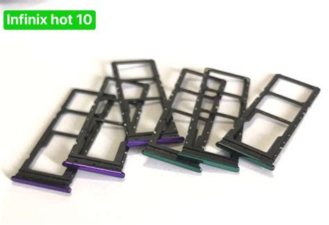 Sim Holder Sim Tray Infinix Hot 10 Replacement Available Lazada Ph