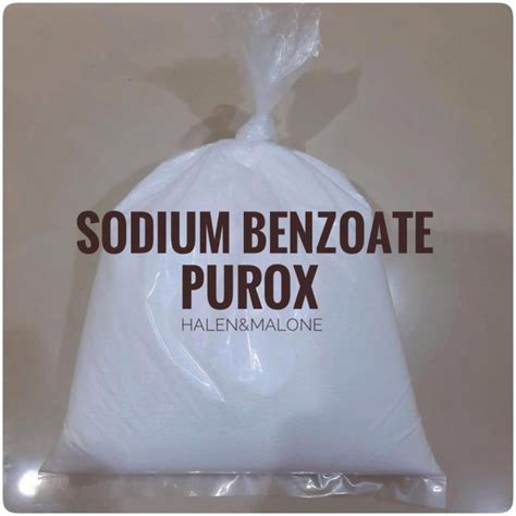 Jual Sodium Benzoate Purox Food Grade Ex Holland Pengawet Makanan Bir