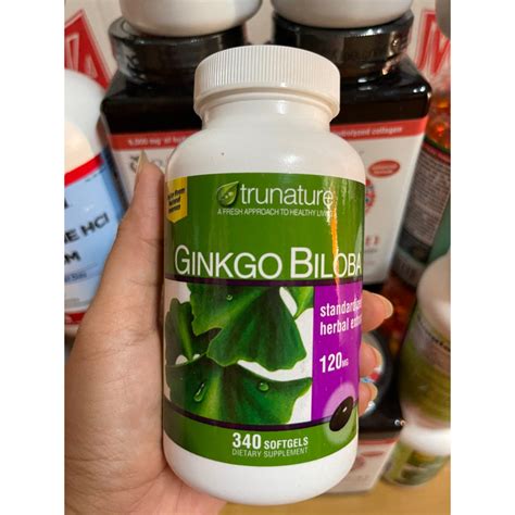 [ Hàng Mỹ] Thuốc Bổ Não Ginkgo Biloba 340 Viên Shopee Việt Nam