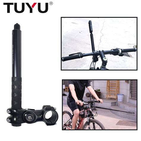 Tuyu Motorcycle Bicycle Invisible Handlebar Mount Bracket Monopod For