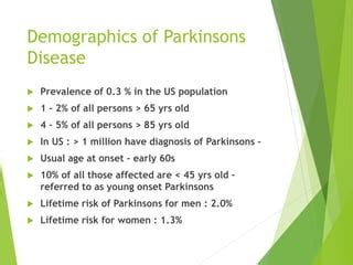 Rehabilitation Management Of Parkinsons Disease Ppt