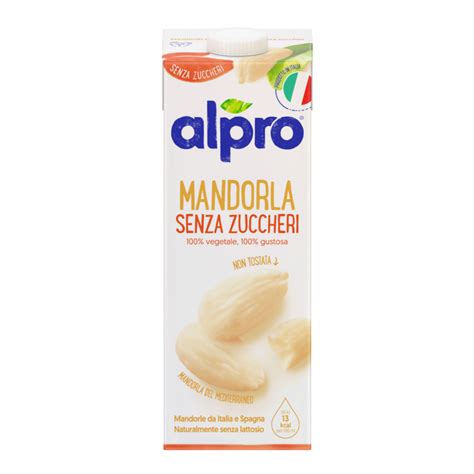 Alpro Senza Zuccheri Mandorla Vegetale Alproshop It