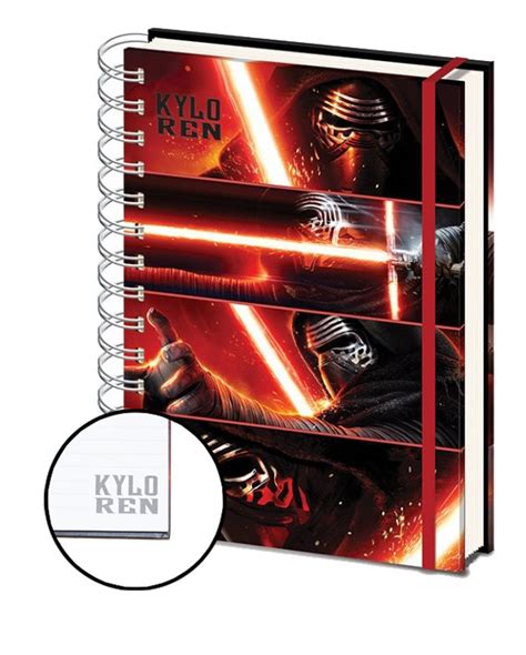 Cahier Star Wars Pisode Vii Le R Veil De La Force Kylo Ren Panels