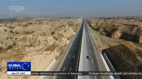 China Pakistan Economic Corridor Highway In Northern Pakistan Partly