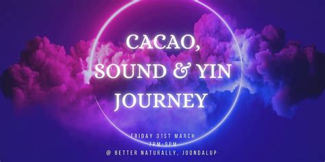 Cacao Yin Yoga And Sound Journey Humanitix