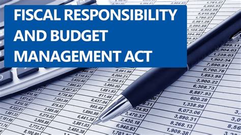 The Fiscal Responsibility And Budget Management Act 2003