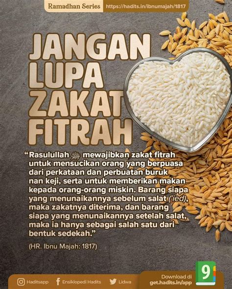 Hadits Zakat Fitrah Importance Of Sadaqatul Fitr In Islam And Amount