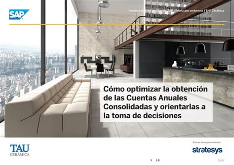 Caso Xito Sap Stratesys Tau Ceramica Nov Ppt