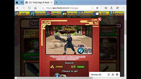 Ninja Saga Recruit Friends For Event Battles Youtube