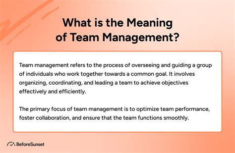 How To Effectively Manage A Team Guide To Team Management