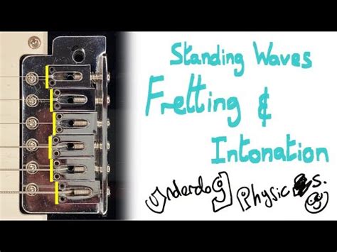 How To Intonate A Guitar Standing Waves On A String A Level Physics