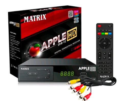 Stb Matrix Apple Dvb T Merah Set Top Box Lazada Indonesia