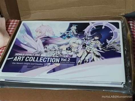 Art Collection Vol2 Recebido Com Sucesso🥰 Honkai Impact 3rd Hoyolab