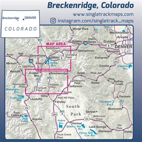 Breckenridge Trail Map Summit County