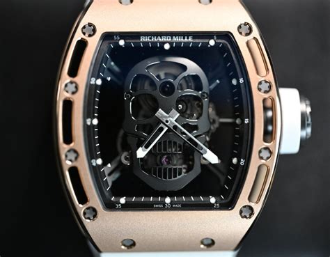 Richard Mille Rm Skull Tourbillon Rose Gold Limited Edition Pieces