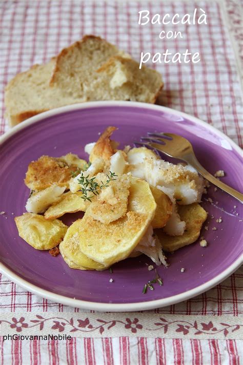 Baccalà con patate gratinato al forno la cuoca eclettica