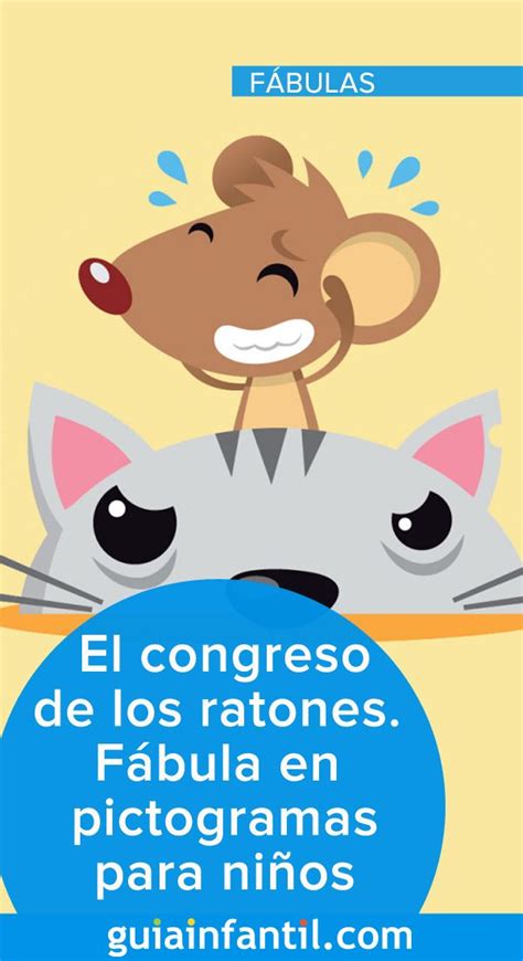 El Congreso De Los Ratones F Bula En Pictogramas Con Valores Para