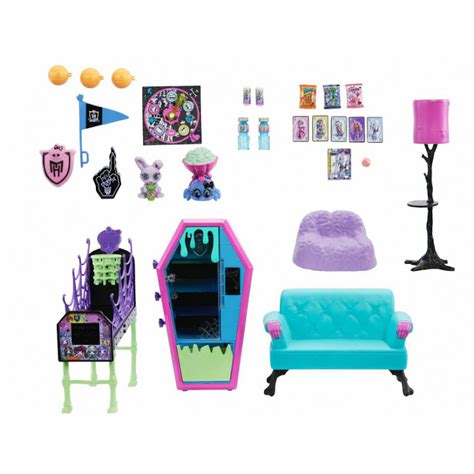 Monster High Student Lounge G3 Playsets Doll MH Merch