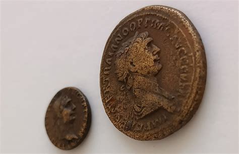 Roman Empire Provincial Trajan AD 98 117 Lot of 2 Æ coins ceca de