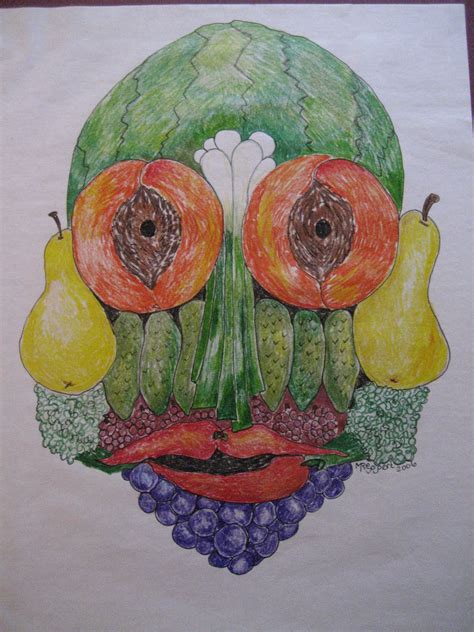 Marthann's Musings: Guiseppe Arcimboldo; Fruit and Vegetable Artist