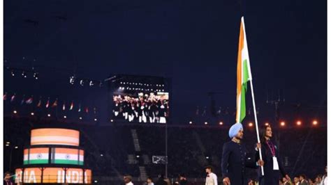 Cwg 2022 Opening Ceremony Highlights Pv Sindhu Manpreet Carry Indian Flag