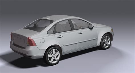 Volvo S40 T5 AWD 3D Model - FlatPyramid