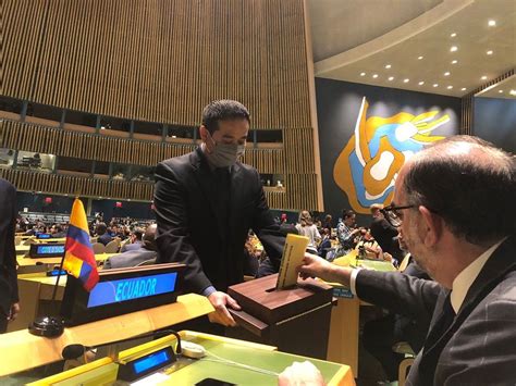 Ecuador Será Miembro Del Consejo De Seguridad De La Onu Durante 2023 Y