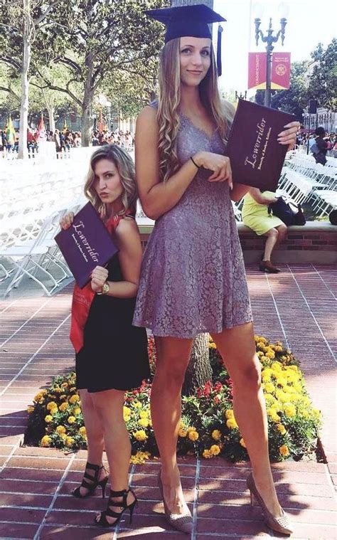 Tall Woman And Short Woman At Graduation Tall Women Tall Girl Tall Women Fashion