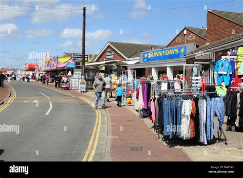 The Seaside Town Of Hemsby On The Norfolk Coast Stock Photo Alamy