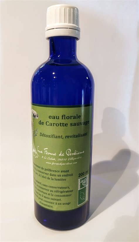 Eau Florale Carotte Sauvage BIO Flacon 200 ML