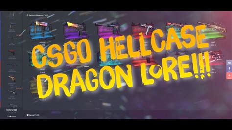 Hellcase Case Opening Where S My Dragon Lore Youtube