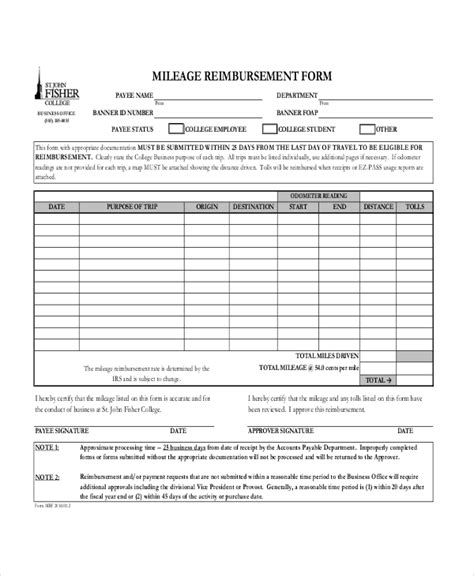 FREE 18 Sample Reimbursement Forms In PDF MS Word Excel