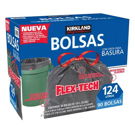 Kirkland Signature Bolsas Para Basura Pzas De L Maryalba