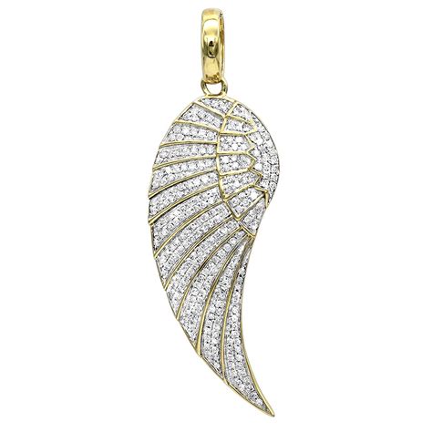 Men's Diamond Pendant 0.65ct in 10K Gold - Men's Diamond Pendants ...