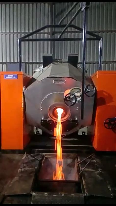 Copper Aluminium Electric Industrial Rotary Retort Furnace Material