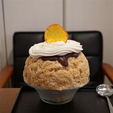 sakanoue cafe popular tokyo kakigori cafe   orchard eatbooksg