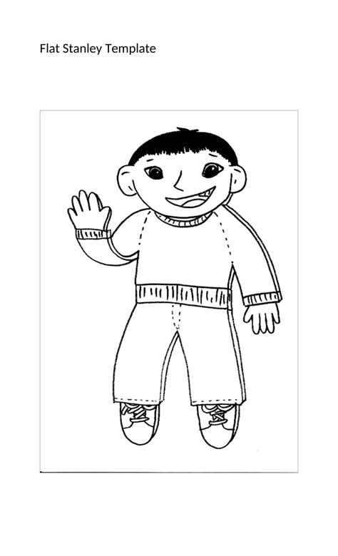 flat stanley printable 3