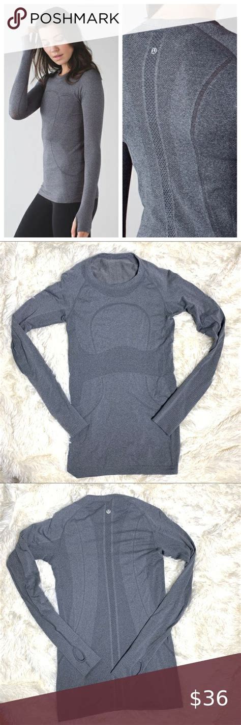 Lululemon Gray Swiftly Tech Long Sleeve Too Long Sleeve Sleeves