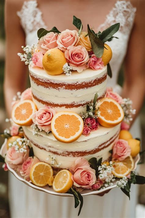 31 Naked Wedding Cake Ideas To Inspire You