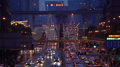 成都草堂北路夜景车流3840x2160高清视频素材下载编号8450024实拍视频光厂vj师网