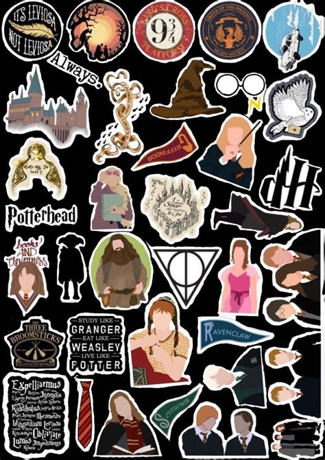 Pin De Saranya Ganesh En Harry Potter Pictures Imprimibles Harry Potter Gratis Pegatinas